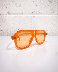 Orange Aviator Sunnies