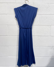 Load image into Gallery viewer, Vintage Navy Blue Dress (9)
