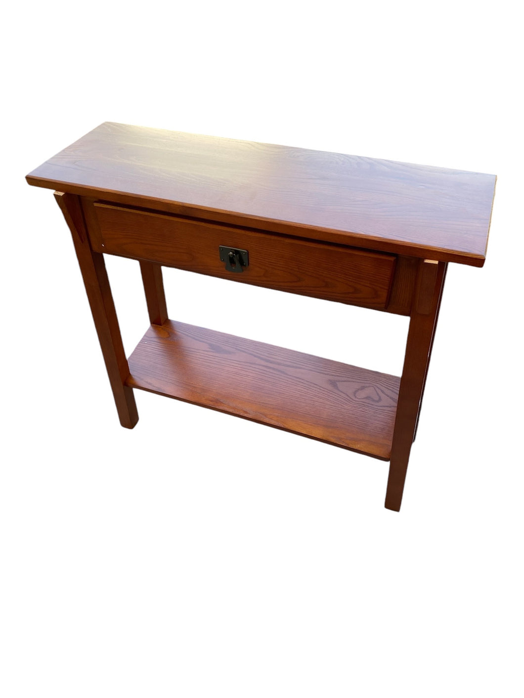 Craftsman Oak Narrow Entry Table