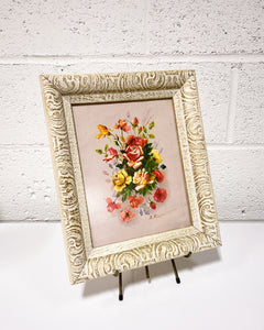 Vintage Floral Art Print by B. Riasni