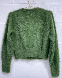 Oscar the Grouch Cardigan (L)