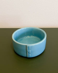 Vintage Baby Blue Ceramic Catchall