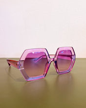 Load image into Gallery viewer, Purple Hexagonal Sunnies
