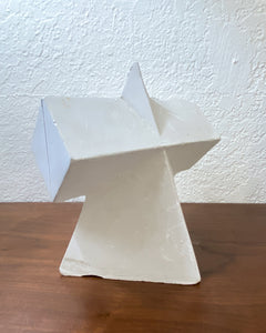 Plaster Geometric Sculpture 1