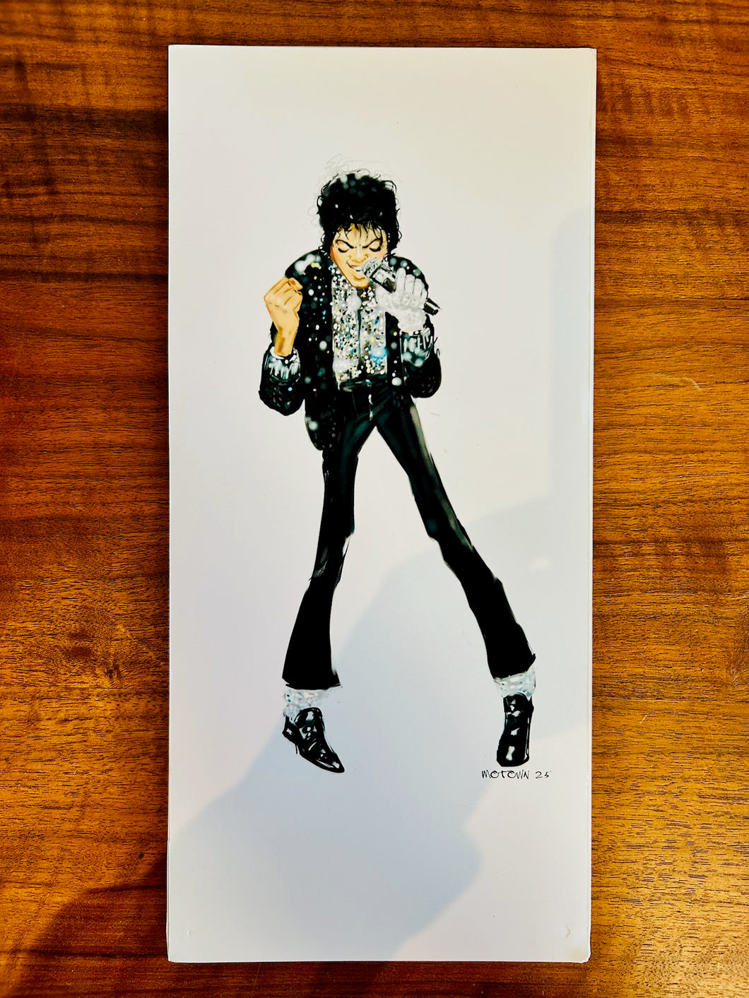 Motown 25 Michael Jackson Singing Print