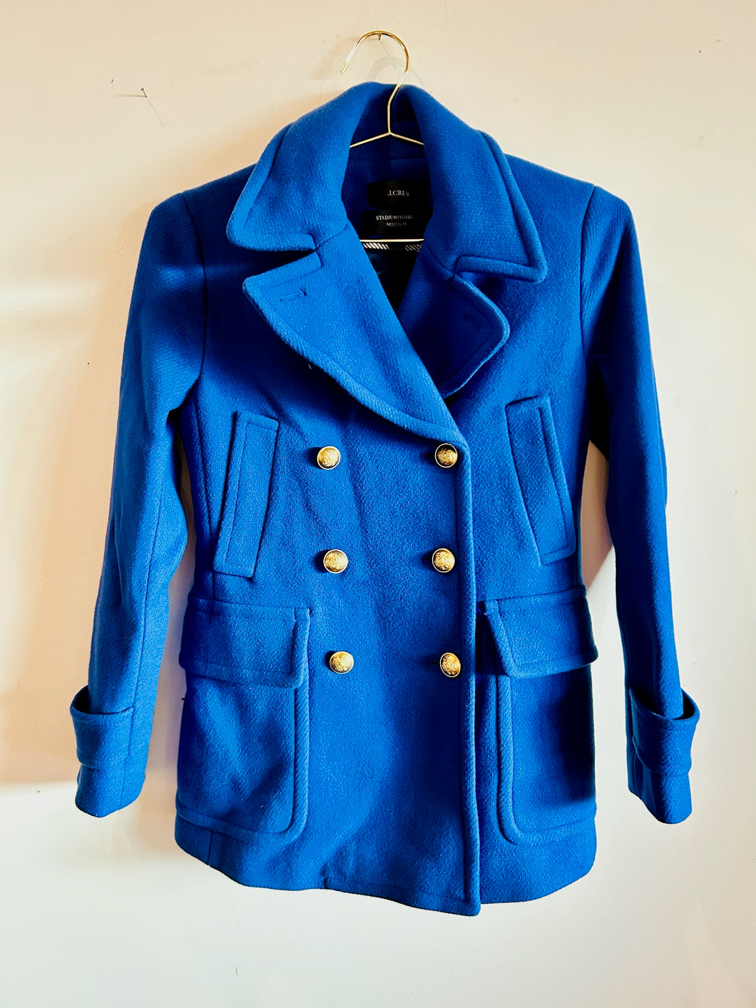 J. Crew Blue Coat