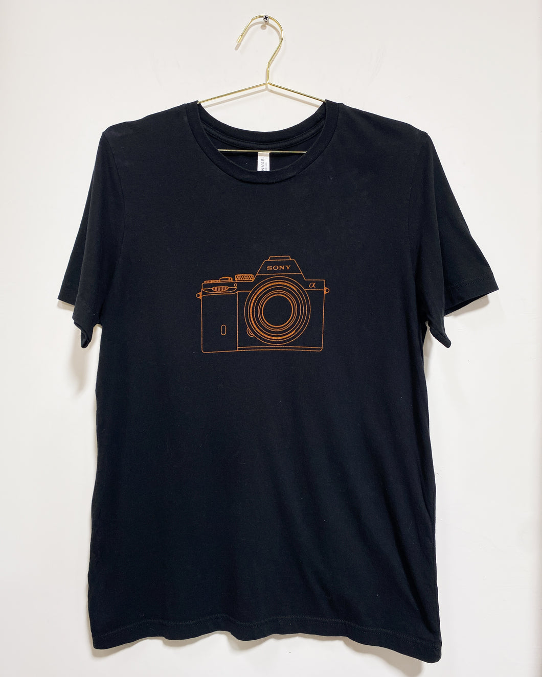 Black Sony Camera Tee (L)