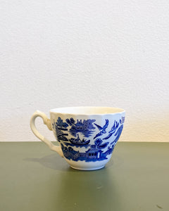 Vintage Churchill Blue Willow Teacup