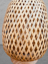 Load image into Gallery viewer, Tiki Wicker Led Table Lamp
