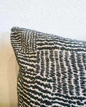 Load image into Gallery viewer, Rectangular Grey and White Woven Textured Pillow
