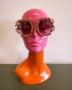 Octagonal Jeweled Sunnies