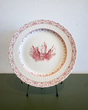 Load image into Gallery viewer, Minton’s Cream and Red Plate - Made in England
