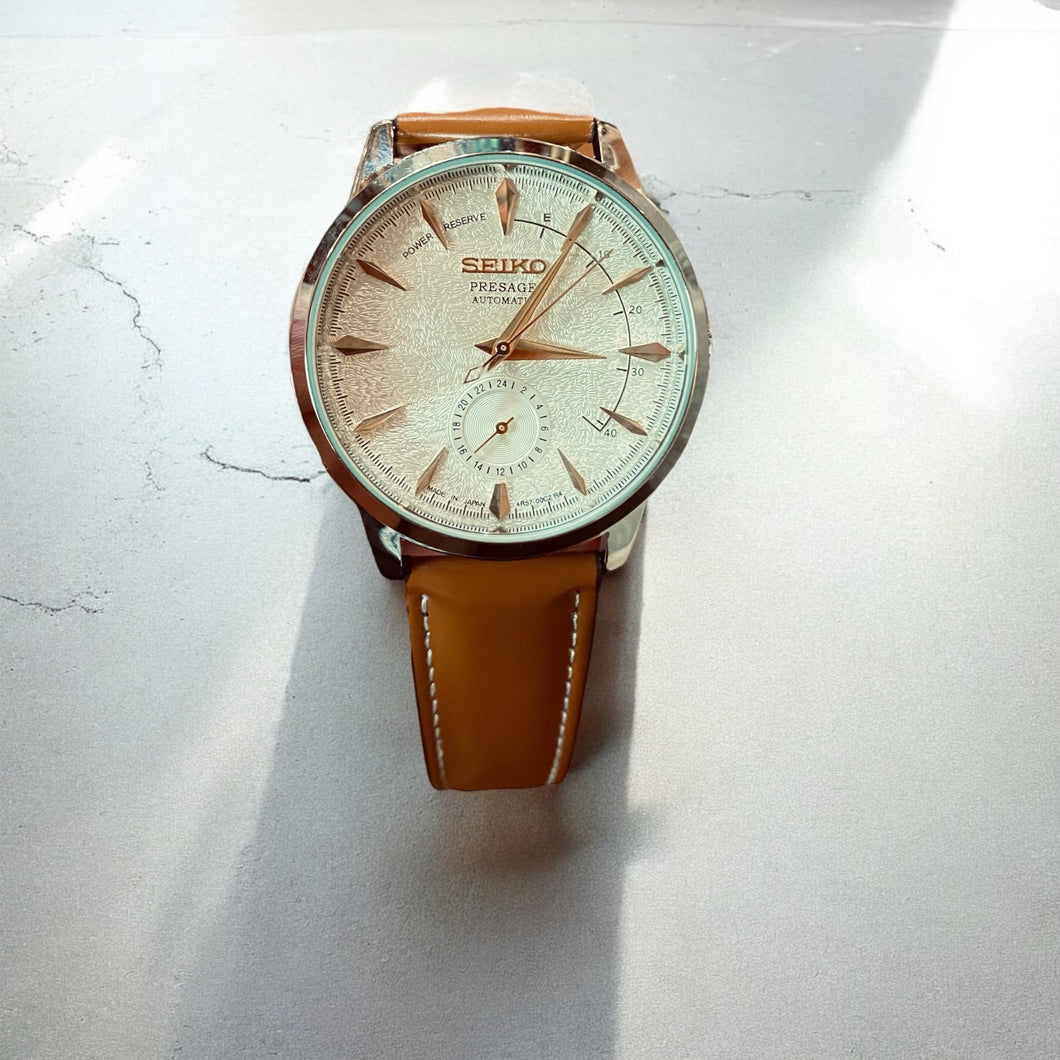 Elegant Seiko watch