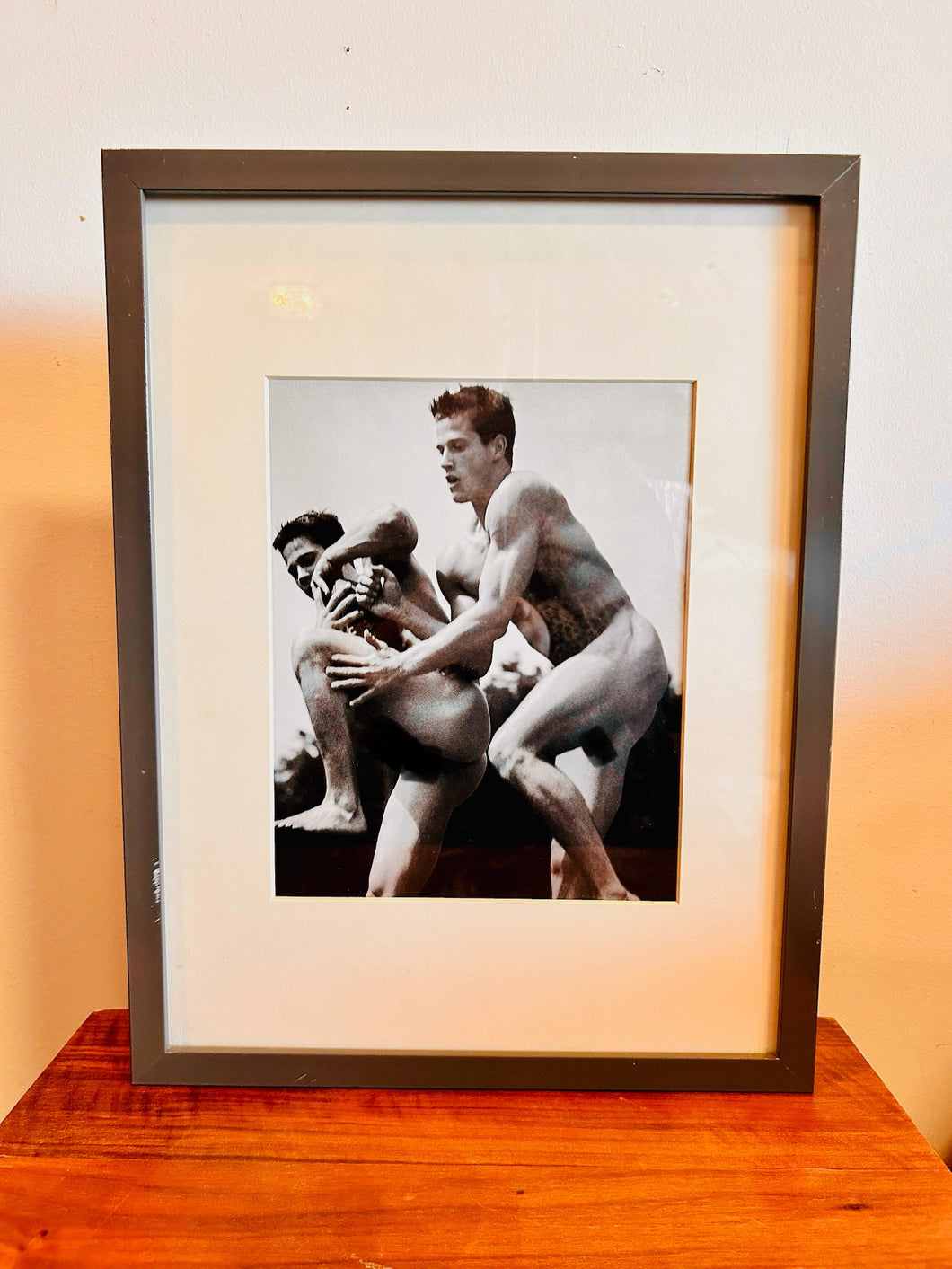 Black & White Football Photograph by Bruce Weber