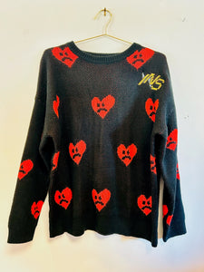 Heart Emoji Sweater