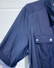 Load image into Gallery viewer, Lightweight Denim Dress with Belt
