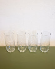 Load image into Gallery viewer, Set of 4 Tall Drinking Glasses
