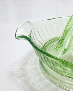 Uranium Depression Glass Juicer