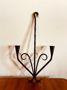 Wrought Iron BlackSmith Candelabra