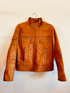 Caramel Leather Jacket