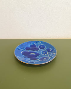 Vintage Blue Enamel Catchall