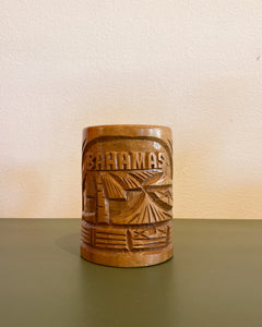 Vintage Wood Bahamas Mug