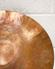 Load image into Gallery viewer, Large Handmade Hammered Copper Bowl
