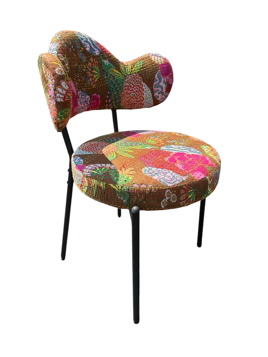 Tropical Floral Dining Chair