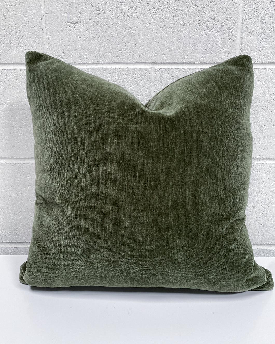 Square Pillow in Amici Moss