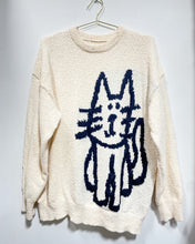 Load image into Gallery viewer, My Super Comfy Kitty Sweater (XL)
