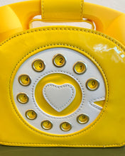 Load image into Gallery viewer, Yellow Telephone Purse
