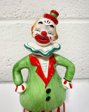 Load image into Gallery viewer, Vintage Ceramic Clown Decanter and Shot Glass Set - Made in Japan
