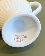 Load image into Gallery viewer, Vintage Set of 7 Springtime Japan Fruit Footed Coffee Cups
