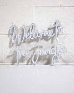 “Welcome to the Jungle” LED Neon Art