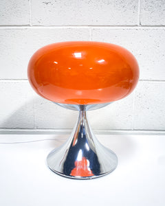 Orange Mushroom LED Table Lamp