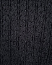 Load image into Gallery viewer, Knit Black V-Neck Sweater (M)
