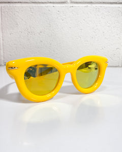 Yellow Reflective Sunnies