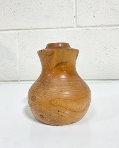 Vintage Wood Dry Vase/Vessel