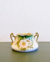 Load image into Gallery viewer, Vintage Prussia Royal Ruddstadt Sugar (no lid) with Hand Painted Gold Trim
