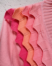 Load image into Gallery viewer, Pink Ruffled Cardigan (S)
