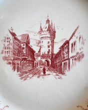 Load image into Gallery viewer, Minton’s Cream and Red Plate - Made in England
