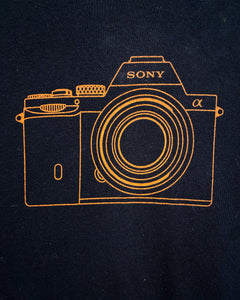 Black Sony Camera Tee (L)