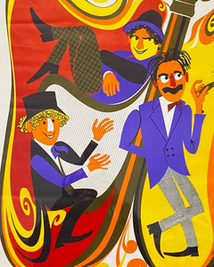 Marx Brothers Poster by Elaine Havelock (1968)