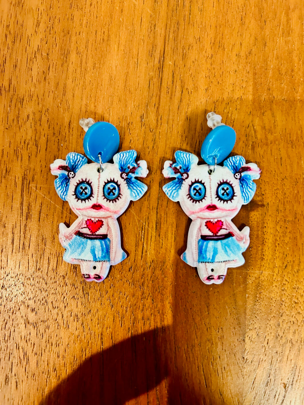 Voodoo Doll Earrings