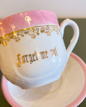 Load image into Gallery viewer, Vintage “Forget Me Not” Teacup and Saucer - Made in Germany
