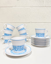 Load image into Gallery viewer, Vintage Noritake Progression Coffee Cups and Saucers - Set of 8
