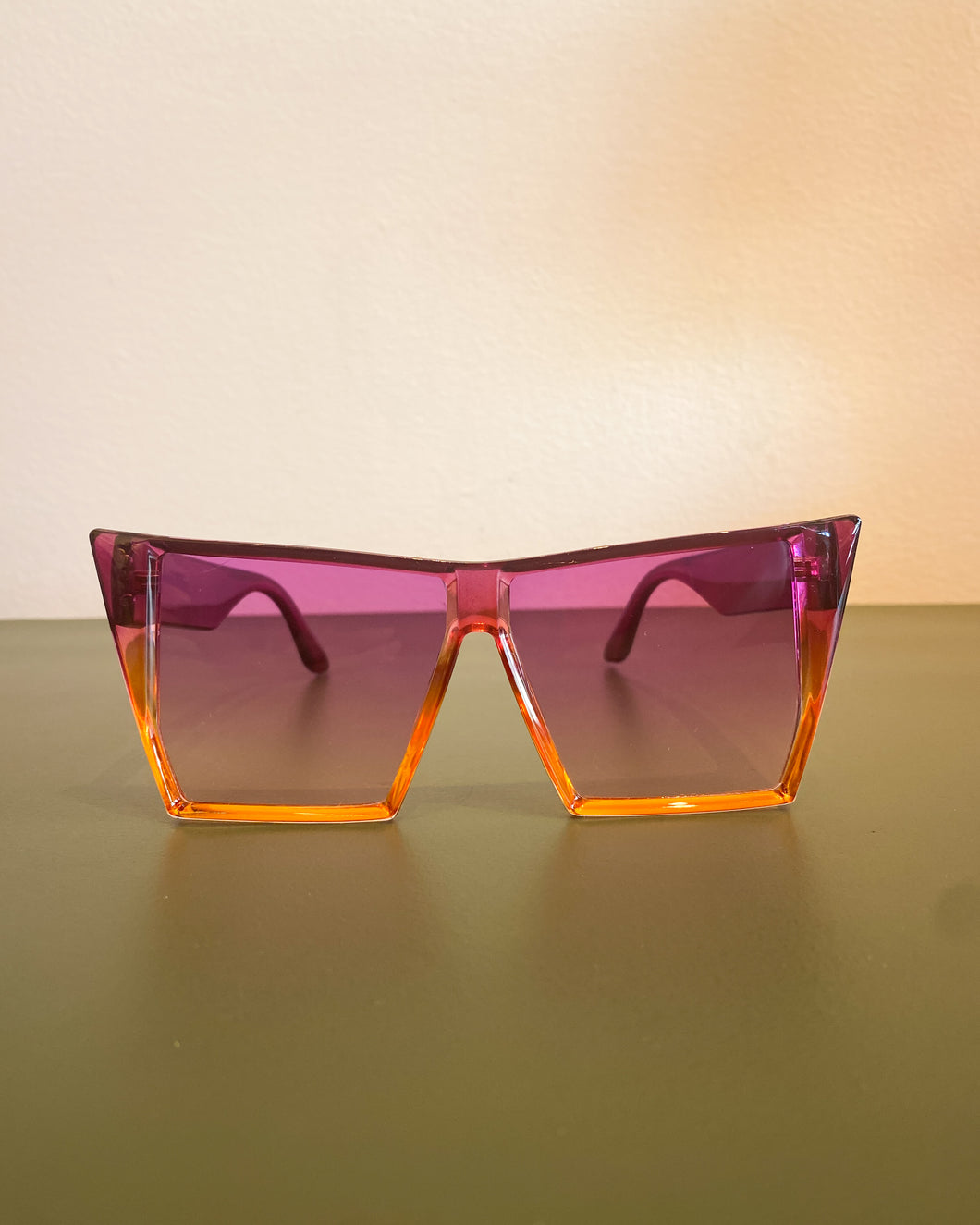 Purple and Orange Ombré Sunnies