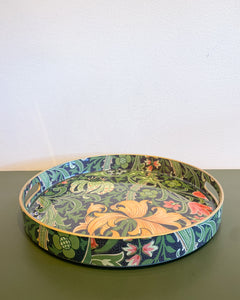 Round Botanical Tray