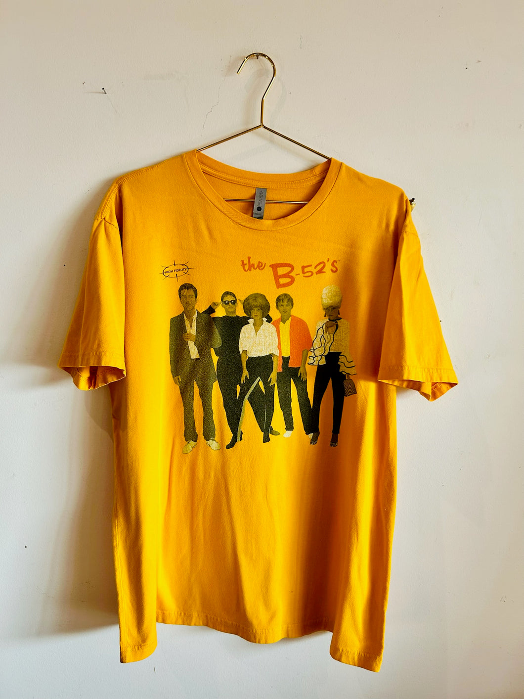 The B-52’s Next Level Yellow T Shirt