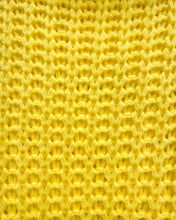 Load image into Gallery viewer, Crop Knit Yellow Sweater (L)
